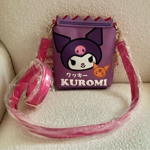 Boxlunch Sanrio My Melody and Kuromi Dual / Double Sided Shoulder Bag - NEW - Picture 1 of 9